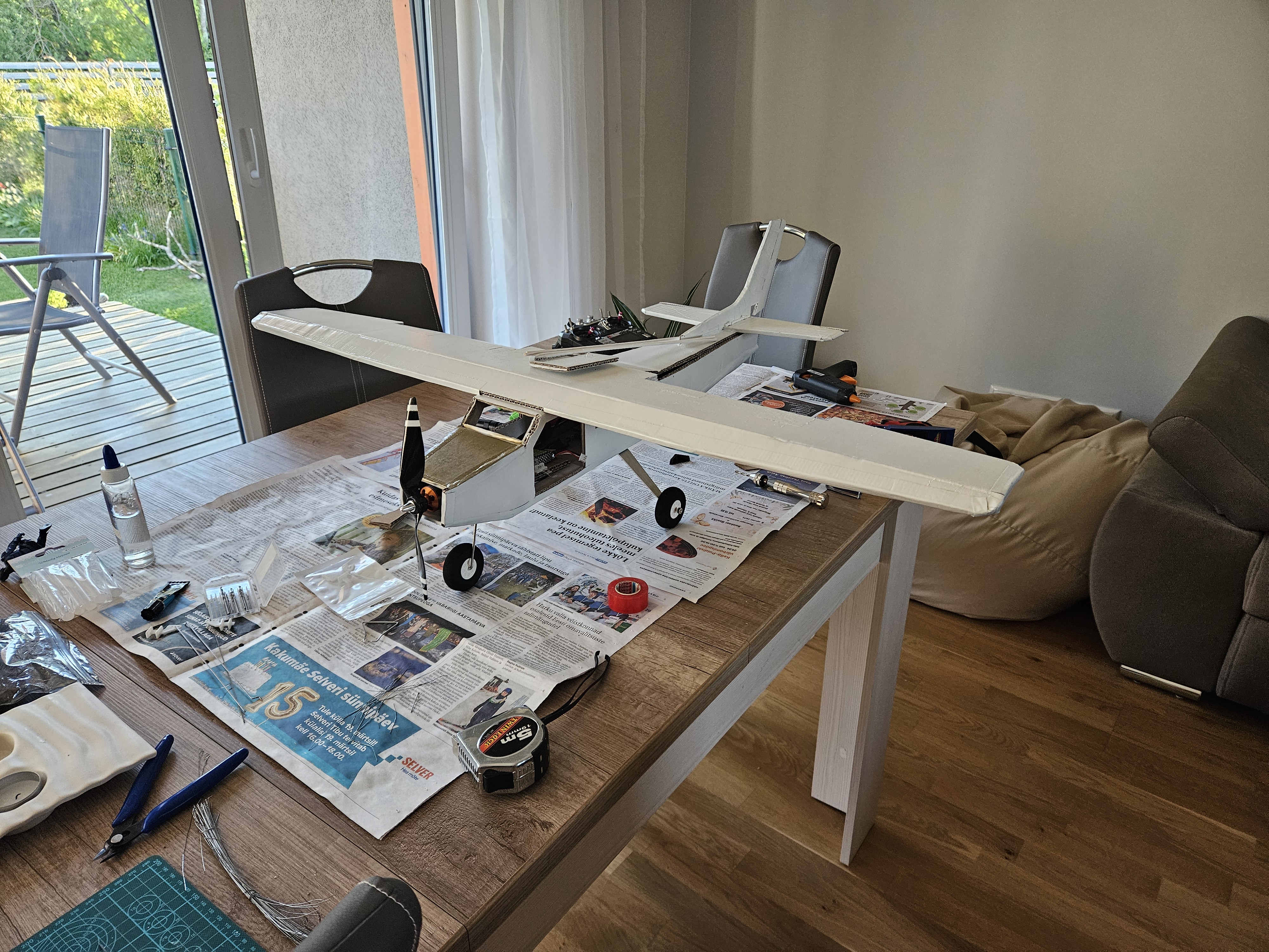 Cessna kartongehituse protsess