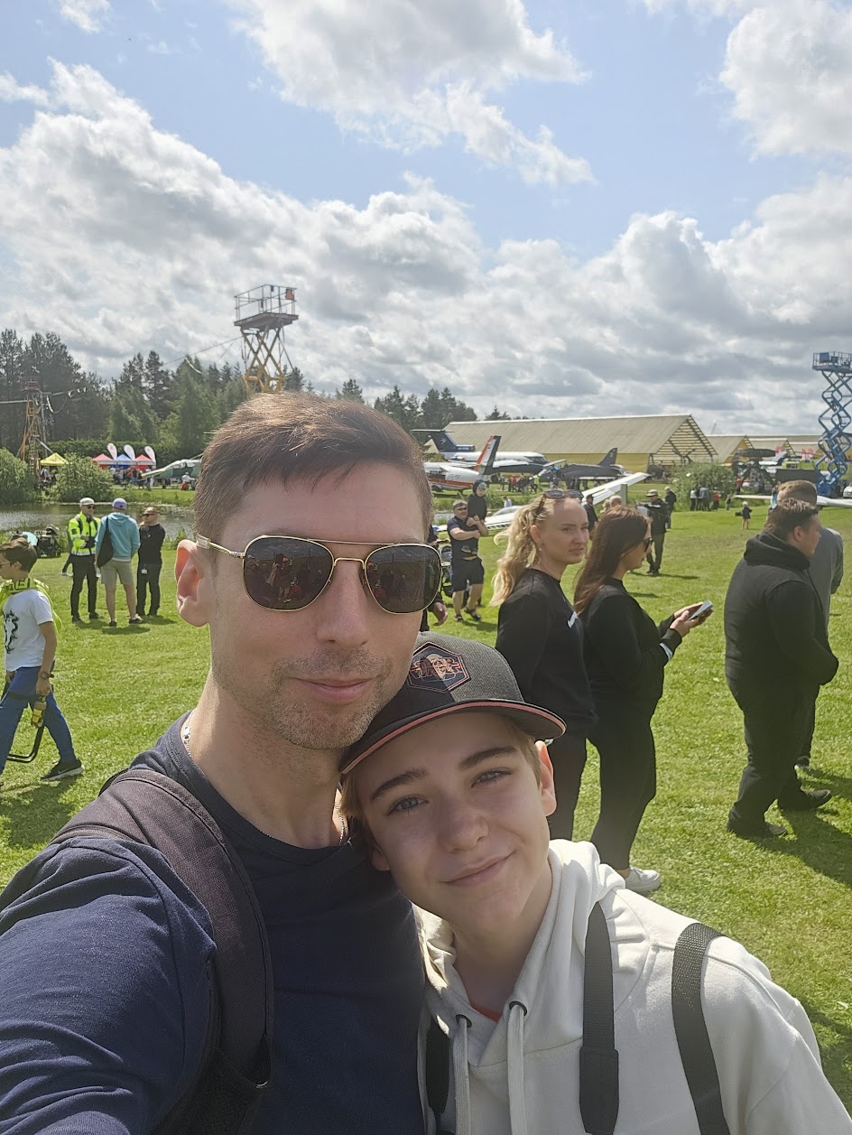 LARC father and son team
