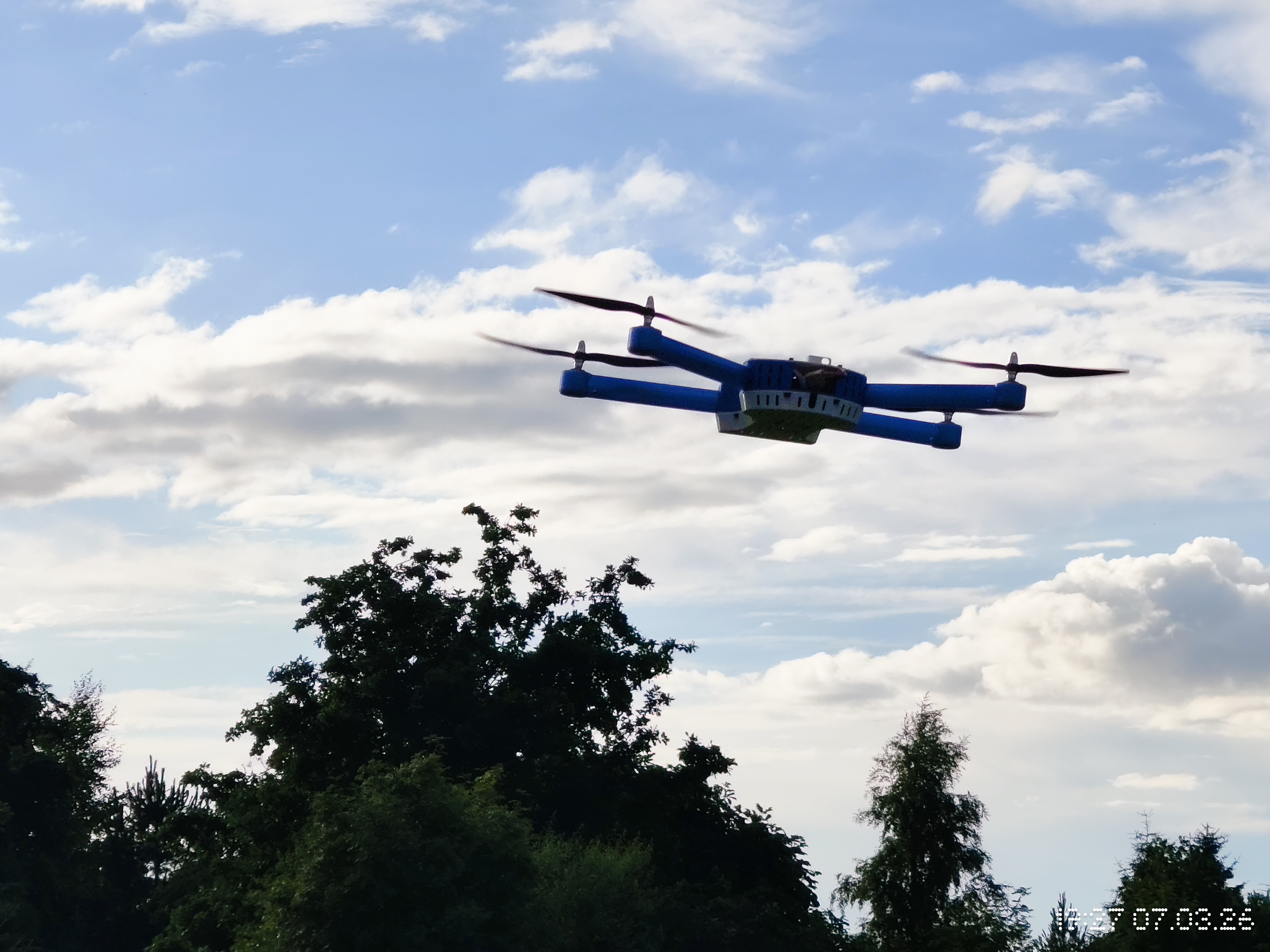 T4 in flight